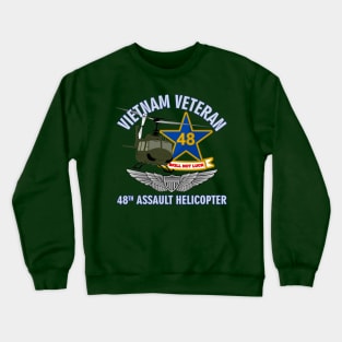 Vietnam Veteran - 48th Assault Helicopter Crewneck Sweatshirt